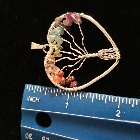 Tree Of Life Labradorite Copper Wire Wrapped Handmade Pendant Jewelry Gift For E - Foto 5